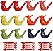 SOUJOY 12 PCS Bird Water Whistle Ceramic Fun Birdie Call Whistle with Lanyard Water Warbler Toys for Birthday Gift Easter Gift Water and Bath Play Fun Outdoors - Image 2