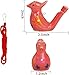 SOUJOY 12 PCS Bird Water Whistle Ceramic Fun Birdie Call Whistle with Lanyard Water Warbler Toys for Birthday Gift Easter Gift Water and Bath Play Fun Outdoors - Image 4