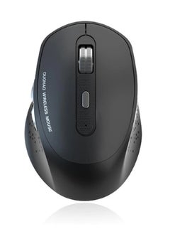 Protect Wireless Dual Connectivity Mouse | Bluetooth 5.1 & 2.4GHz USB Type-C Rechargeable | Silent Office Mouse with 1200dpi Optical, 4 Buttons, Ergonomic Design | Compatible with MacBook, Windows & Android  - Image 2