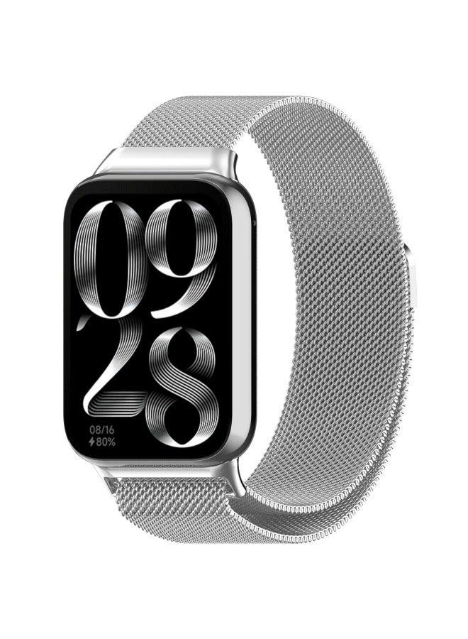 مناسب لـ Mi Band 9pro8pro Milanese الجميل بحزام من الفولاذ المقاوم للصدأ Redmi Redmi Watch4 - اللون: رمادي فضائي - المواصفات: Xiaomi 8/9pro Redmi 4/5 [عالمي] - Image 3