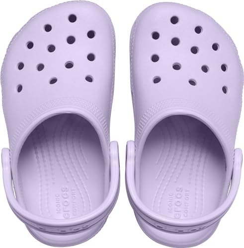 Crocs Classic Clog (Toddler) Lavender 10 Toddler M - Image 4