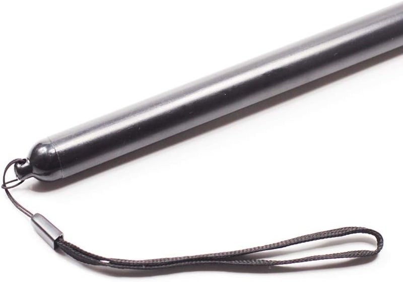 DAITET Telescopic Teachers Pointer,Teaching Pointer Stick for Classroom,Metal Hand Retractable Pointer Extended Length 47 Inch, Handheld Presenter Whiteboard Pointer (Black) - Image 4