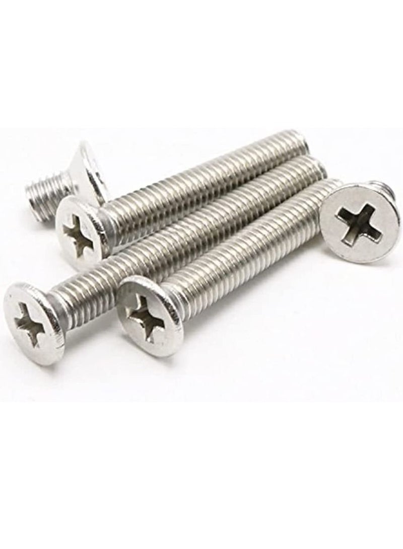 RACO Machine Screws/Bolts Stainless Steel Round Head Phillips Screws Muliti Purpose Use (5, 3.5x10mm New) - Image 1