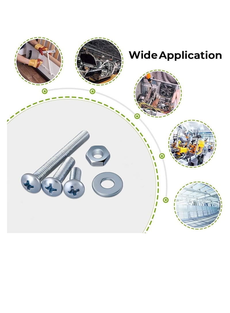 RACO Machine Screws/Bolts Stainless Steel Round Head Phillips Screws Muliti Purpose Use (5, 3.5x10mm New) - Image 3