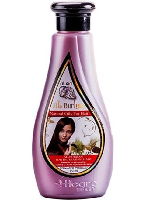 Al Burhan Original Natural Oils For Hair 25 Herbal Oils In One Mix Of Natural Oils For Thick Hair 200 Ml
