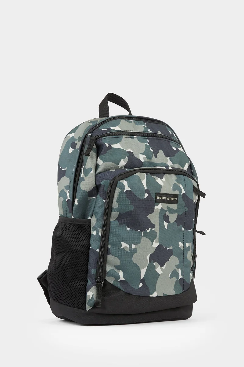 Defacto Camouflage Patterned Backpack
