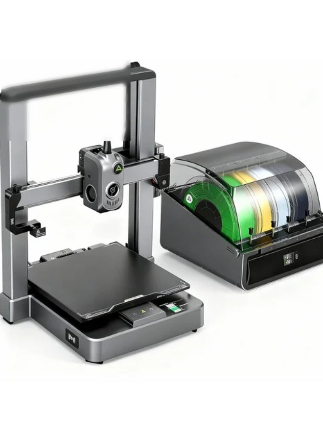 High Speed Multi Color 3D Printer with CFS Filament System, Auto Bed Leveling, RFID Smart Filament Detection, WiFi Remote Control, 500mm/s Fast Printing, FDM Desktop 3D Printer for Prototyping, STEM Education & Engineering - Image 3