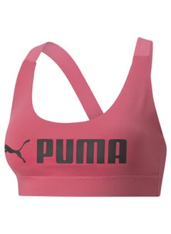 PUMA Fit Womens Mid Impact Training Bra  - Image 1
