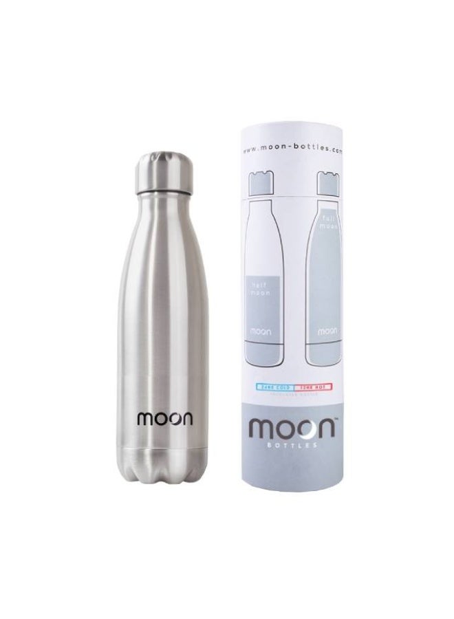 Water Bottle, Silver - 500ml, China