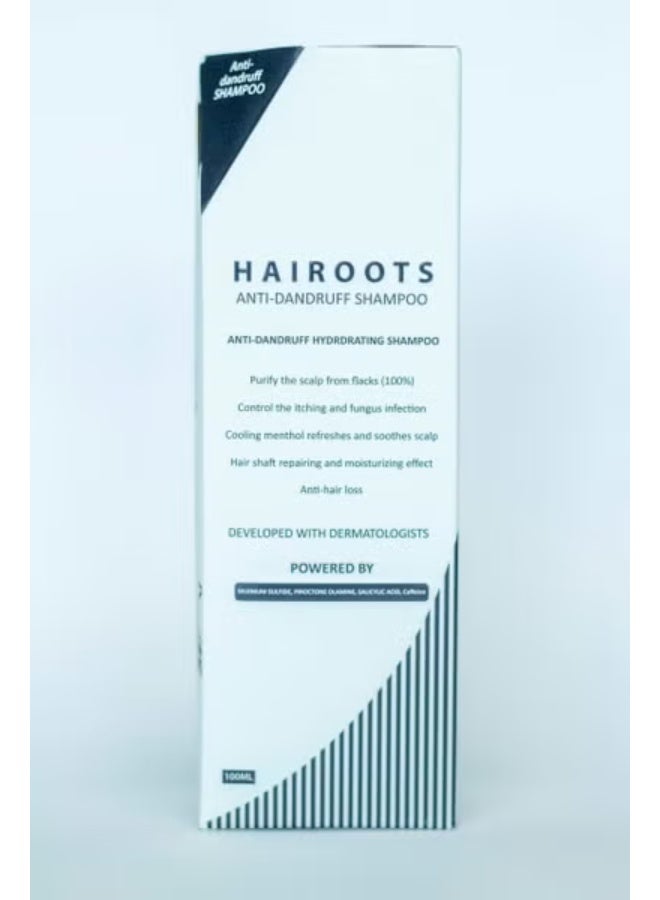 HAIROOTS anti-dandruff SHAMPOO 100ML - Image 2