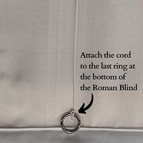 FAPBADRI Roman Rings Used in Blinds, Material - Metal, Unbreakable, 100 Pieces - Image 2