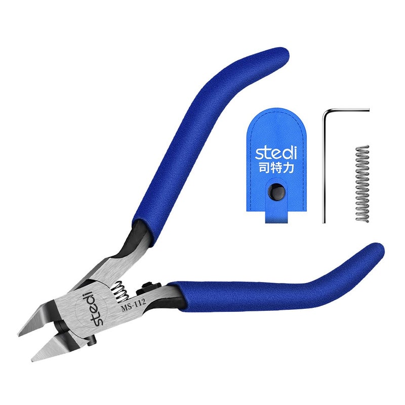 stedi Model Nipper Ultrathin Doubleblades Nippers with Protective Case Model Hobby Making Tools for Gundam Repairing Plastic Model and Fixing - Image 3