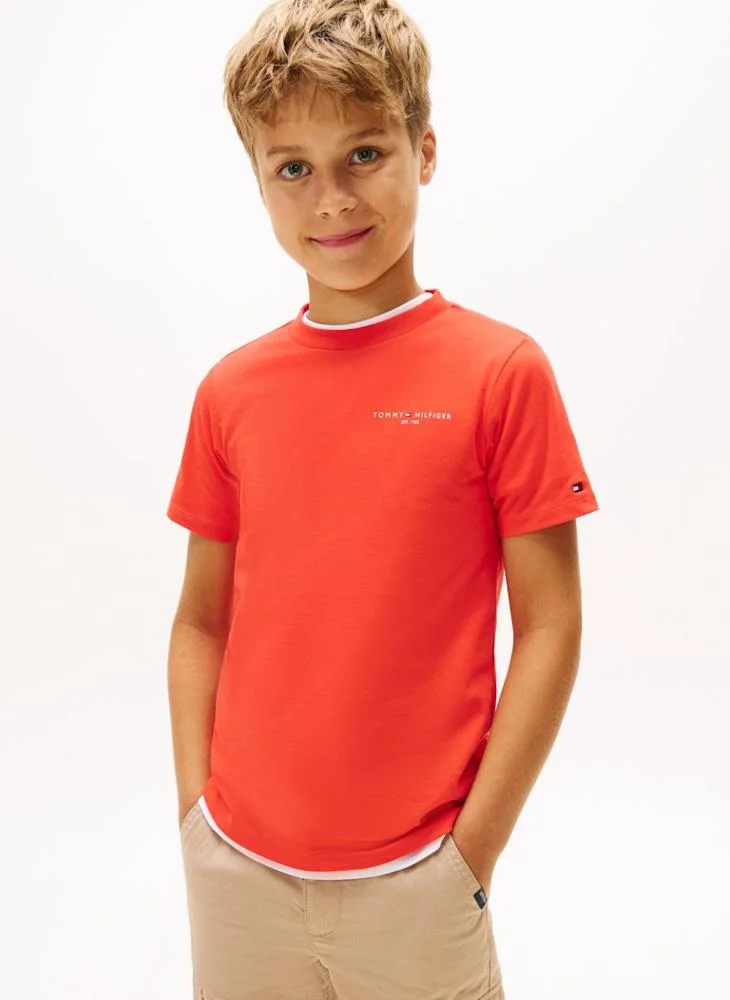 TOMMY HILFIGER Kids Mini Corpcrew Neck T-Shirt