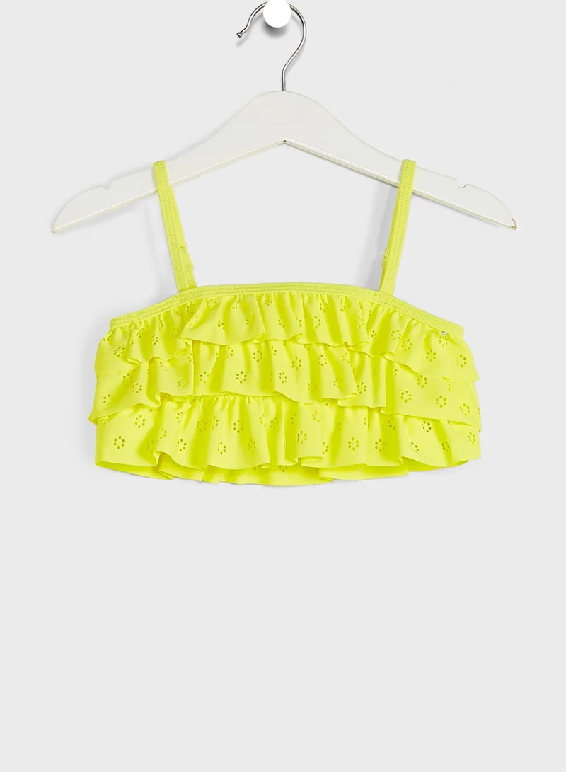 MINOTI Kids Ruffle Detail Bikini Set