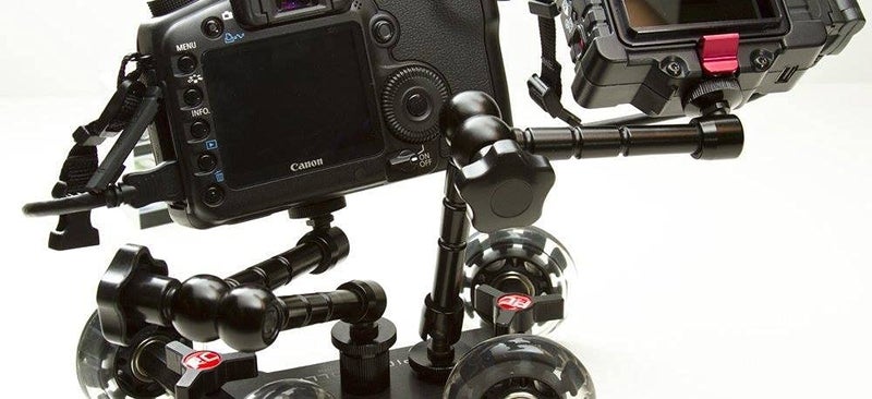 EI-A02 10" Inch Adjustable Friction Articulating Magic Arm | with Both 1/4" Thread Screw for LCD Monitor/LED Lights | Payload 2kg