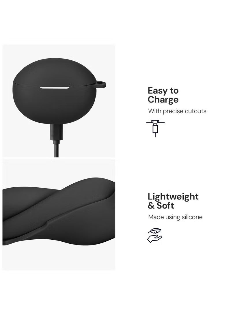 Soft Silicone Protective Case Cover for HUAWEI FreeBuds 5i / 6i with Cleaner Kit and Keychain - Image 5