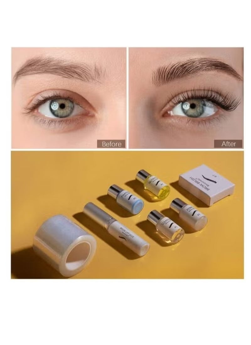 ibcccndc Brow Lamination Kit Eyebrow Lifting and Perming Lash Lift Professional Eyebrows Lift Styling Kit Suitable for DIY and Salon Use  - Image 5