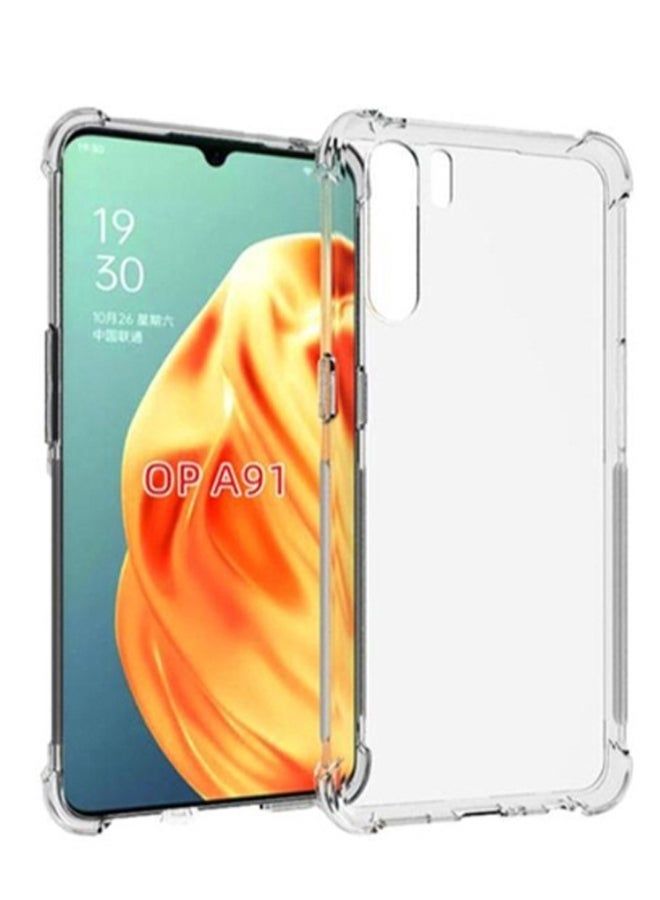 Raxoom Protective Case Cover For Oppo A91 Clear