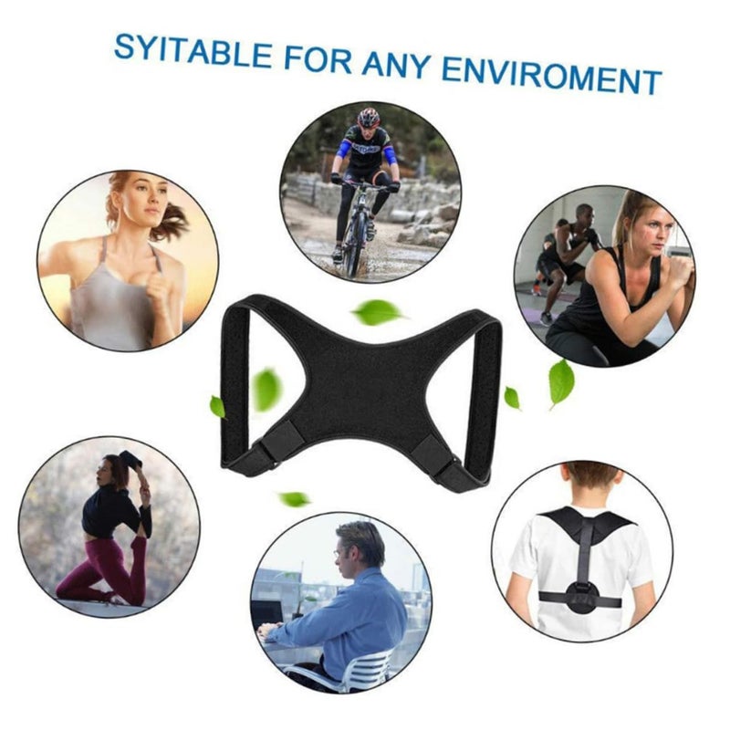 Posture Corrector Back Brace For Humpback Correction Comfortable Elastic Belt For Day Wear - Image 4