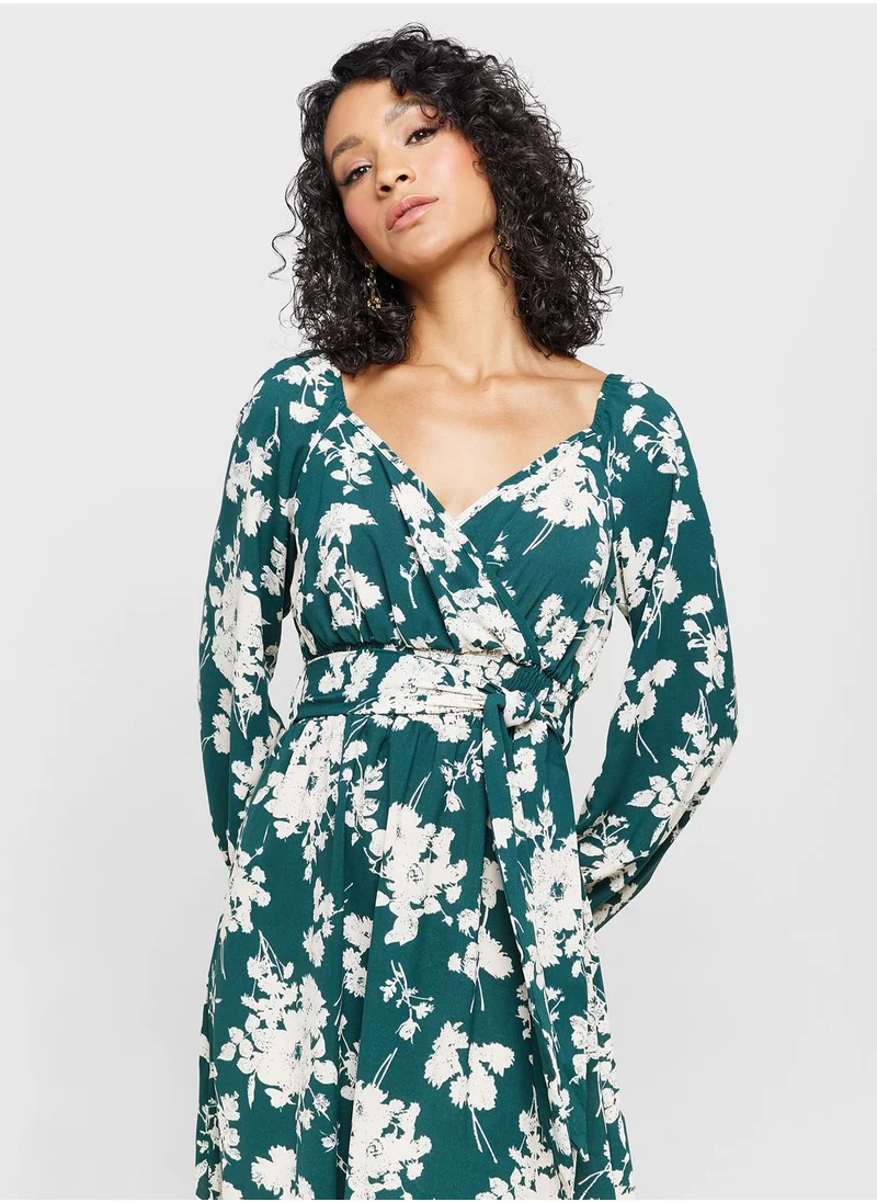 ELLA Floral Print Dress