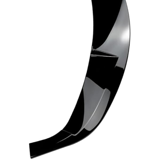 FINMOKAL Black Front Bumper Lip Splitter Spoiler Body Kit Compatible with BMW 3 Series 320i F30 F31 M-Tech 2013 2014 2015-2022 - Image 4