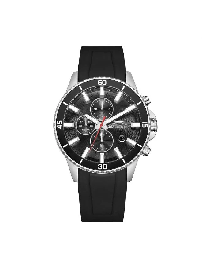 Slazenger Men's Silicone Multi Function Watch SL.9.2572.2.351 - 44 mm