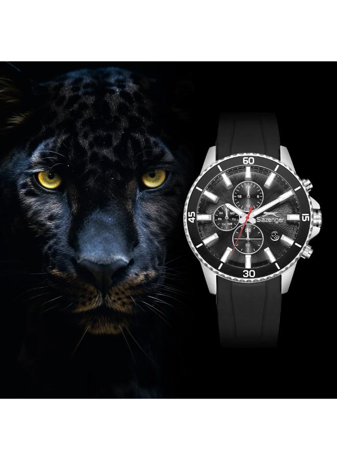 Slazenger Men's Silicone Multi Function Watch SL.9.2572.2.351 - 44 mm - Image 2