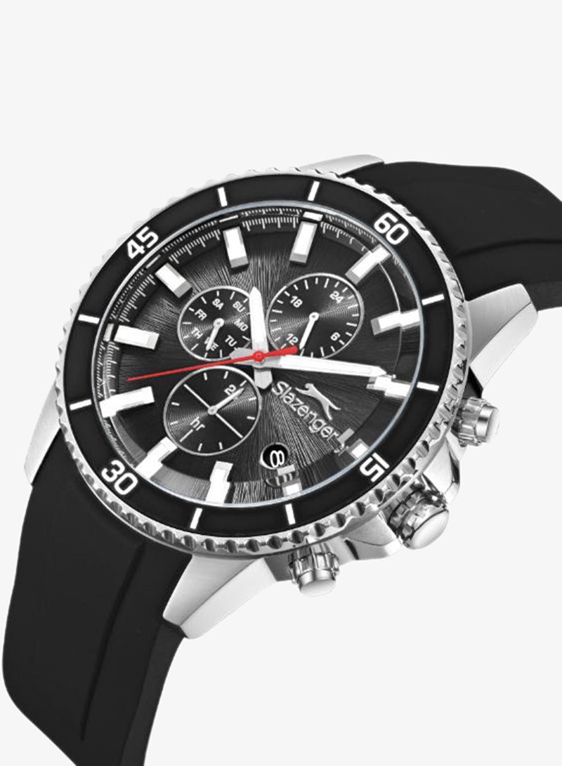 Slazenger Men's Silicone Multi Function Watch SL.9.2572.2.351 - 44 mm - Image 3