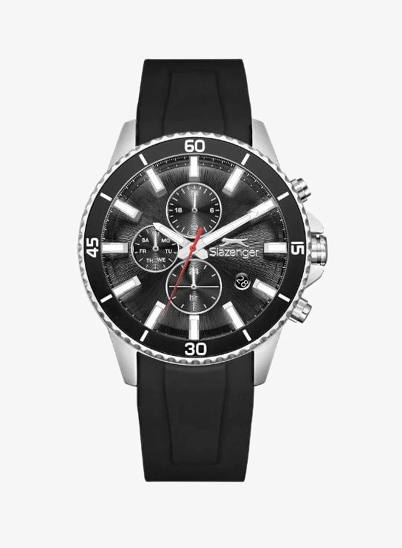 Slazenger Men's Silicone Multi Function Watch SL.9.2572.2.351 - 44 mm