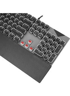 Kb-Mk9 Silver USB Wrist Support Typewriter Keys Mechanical Q Red Switch Gaming Keyboard - pzsku/ZA7851E79B4CBB7B2BA08Z/45/_/1728062666/567544c0-7260-40a0-b91c-3f29339a49ad