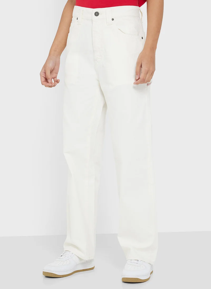 Guess Jeans Unisex Carpenter Regular Fit Pants