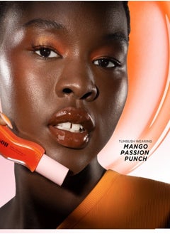 Gisou GISOU Honey Infused Lip Oil Mango Passion Punch | Hydrating Sheer Hot Coral Gloss - 8ml  - Image 4