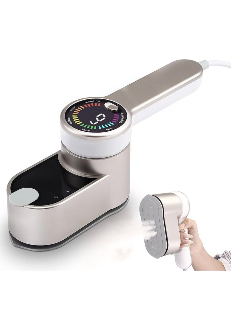 Portable simulation iron Electric iron that can be used to iron clothes on a hanger. Easy to carry and fits in your bag. Practical like any large iron. It also comes with a water sprayer. 50/60 Hz, 220V, 1200W. No oil spray. Can be used on all upholstery, curtains, and clothing. - Image 3