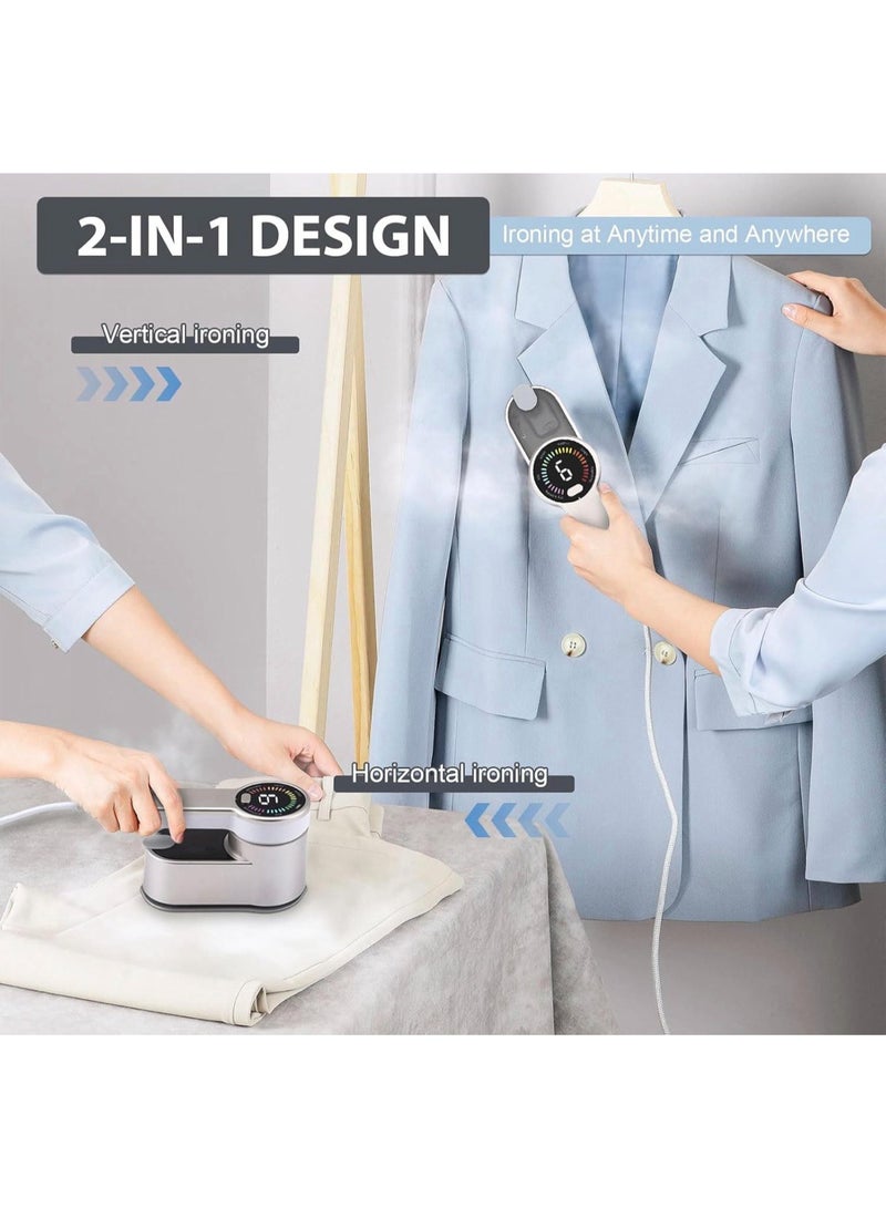 Portable simulation iron Electric iron that can be used to iron clothes on a hanger. Easy to carry and fits in your bag. Practical like any large iron. It also comes with a water sprayer. 50/60 Hz, 220V, 1200W. No oil spray. Can be used on all upholstery, curtains, and clothing. - Image 4