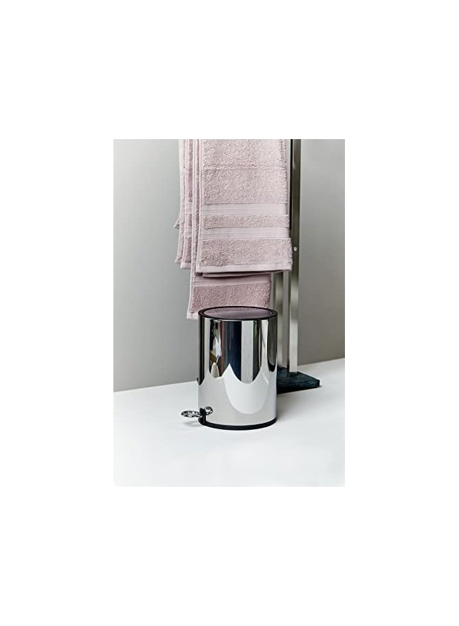 Raxoom Pedal Bin Monza, Stainless Steel, Soft Close Home Garbage Can, Durable & Strong Construction, 3 Litre Capacity, 18.5x25.5x24.5cm, Shiny - Image 4
