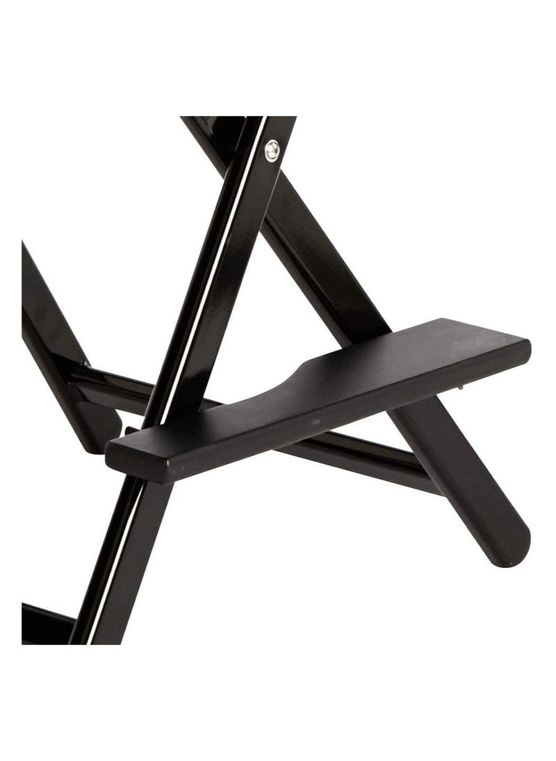 Organized Home Lightweight Aluminum Portable Professional Director Makeup Artist Chair, Foldable Aluminum Makeup Director Chair Make Up Artist Chair  - Image 5