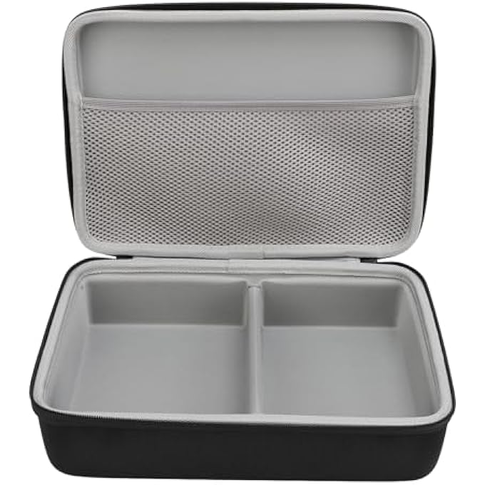 HARD STORAGE CASE, BLACK | WATERPROOF | SHOCK PROOF | EVA HARD CASE, HARD CARRYING CASE FOR SELPHY CP1500 CP1300 CP1200 COLOR PHOTO PRINTER COLOR INK ACCESSORY - Image 1