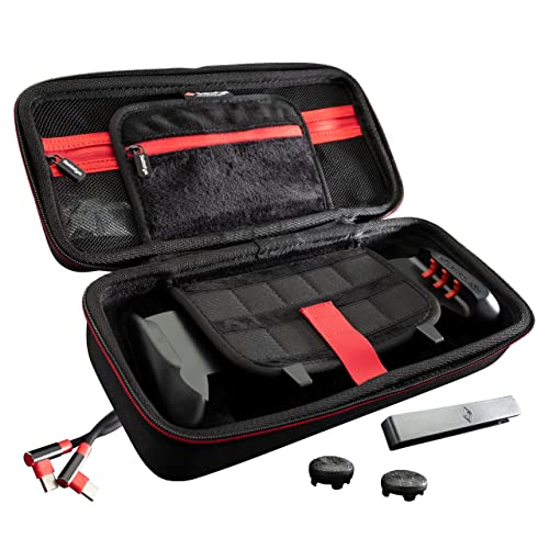Satisfye – ZenGrip Pro Gen 3 OLED Elite Bundle, Accessories Compatible with Nintendo Switch - The Bundle includes: Grip, Elite Case and a Low Profile USB C-C Cable. BONUS: 2 Thumbsticks+1 JoyCon Rail - Image 2