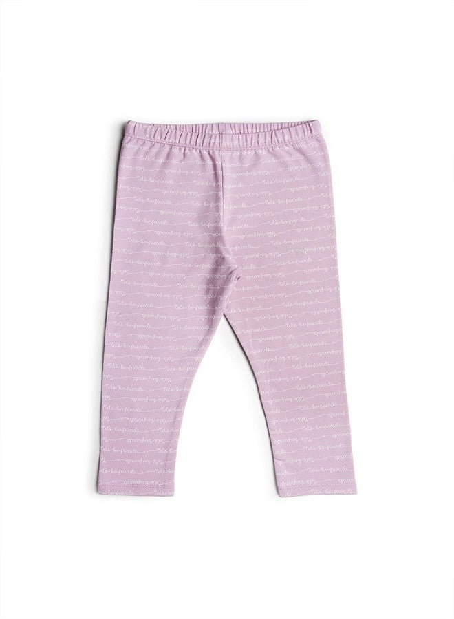 Van Heusen Girls Capri Pants - Power Plus Cotton Spandex - High Rise, Ultra Soft, Durable_56303_Friends AOP_9-10 Years - Image 5