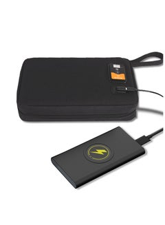 OCTOBER مسخن مرطبات للأطفال مع شاشة رقمية، محمول بنظام USB، حقيبة تدفئة تحكم بدرجة الحرارة للأطفال، درجة حرارة التدفئة القابلة للتعديل للاستخدام داخل السيارة، المنزل، والسفر.  - Image 1
