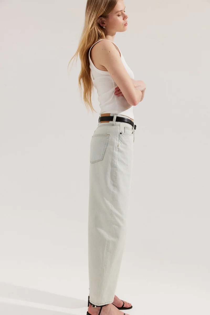 H&M Barrel High Jeans