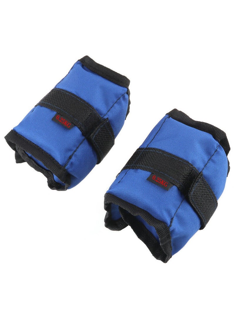 UFIT Double Ankle & Wrist Sand Weights With Carry Bag, Blue 0.5KG (0.25KG×2PCS) - Image 4