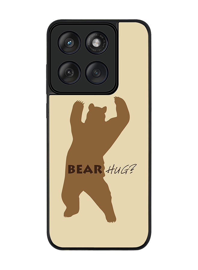 Stylizedd For Motorola MOTO Edge 60 Fusion/ Edge 60 Case,Slim fit Camera Protection, Shockproof Thin Phone cover  - Bear Hug - Image 1