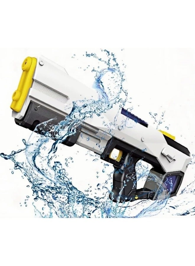GGEROU Kids Electric Water Gun, High Pressure Water Gun Electric Powerful Squirt Guns, Automatic Large Capacity Water Blasters for Kids & Adults Summer Pool Beach Party  - Image 1