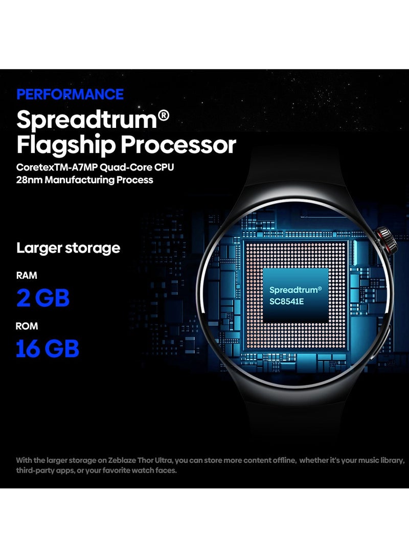 Thor Ultra Android Smart Watch AMOLED Screen 4G Independent Network Built-in GPS 16GB Storage Google Play Android 8.1 - Image 4