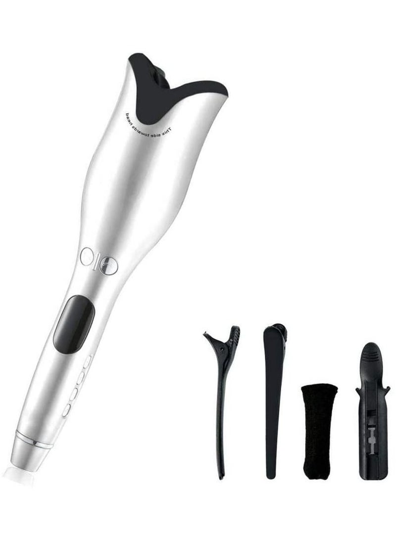 Automatic Curling Iron Hair Curler Wand Curl 1 Inch Rotating Magic Hair Curling Iron Salon Tools Titanium Ceramic Hair Curlers - Image 4