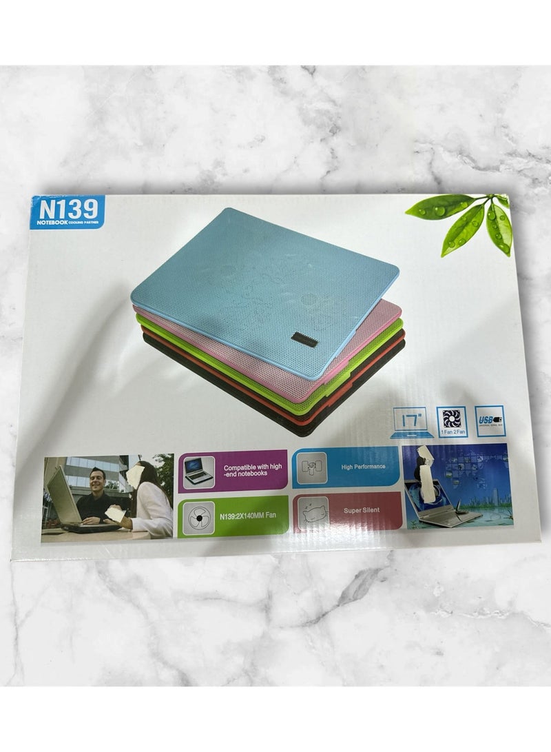 notebook cooler pad with  scilent fans - Image 2