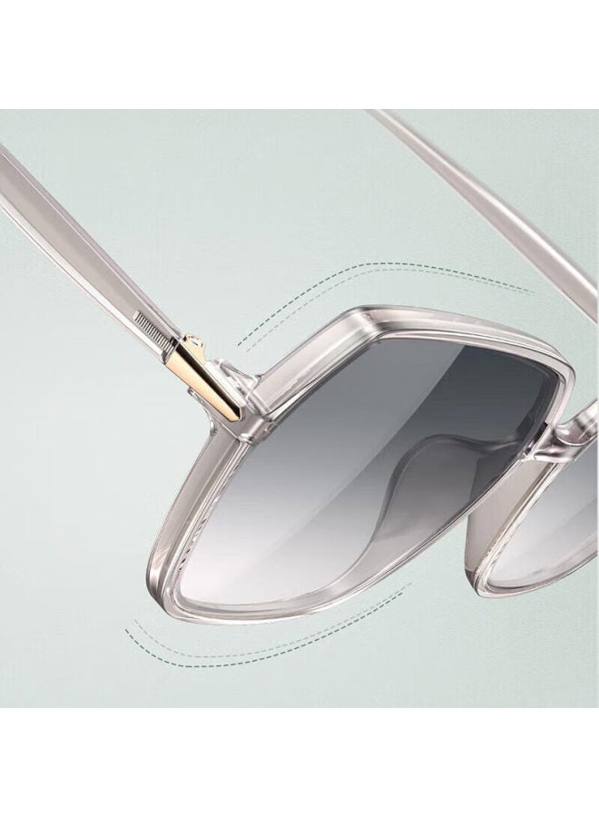 Parim Hd Color Sungl For Women Trendy Korean Style No-makeup Look Face Slimming Uv Protection Sunshade Sungl 76015 - Image 2