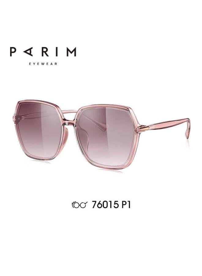 Parim Hd Color Sungl For Women Trendy Korean Style No-makeup Look Face Slimming Uv Protection Sunshade Sungl 76015 - Image 1