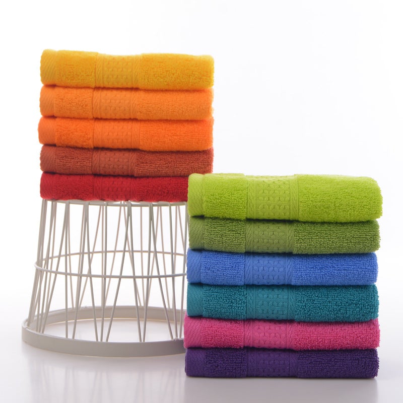 Factory Plain Household Cotton Square Towel Soft Absorbent Face Towel Labor Protection Gift Towel Textile - Image 3